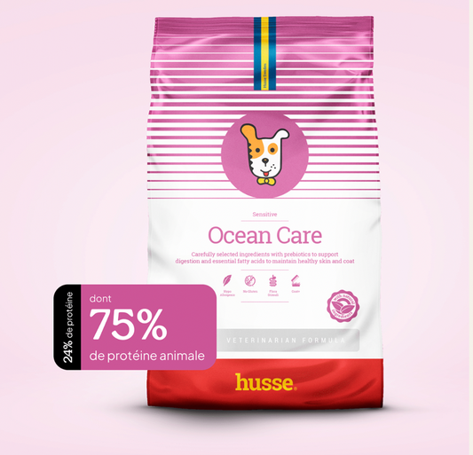 Croquettes HUSSE " Ocean Care Sensitive" - 12,5Kg